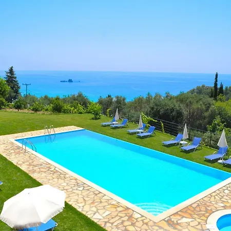 Luxus Ferienwohnung In Strand Mit Pool Adonis Appartement Corfu (city)